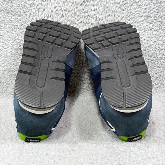 NZA Aukland 1923 Mens Size 10 Low Top Sneakers Shoes Blue Green Suede Comfort main image 9